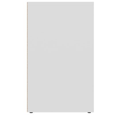 vidaXL Botník bílý 52,5 x 30 x 50 cm