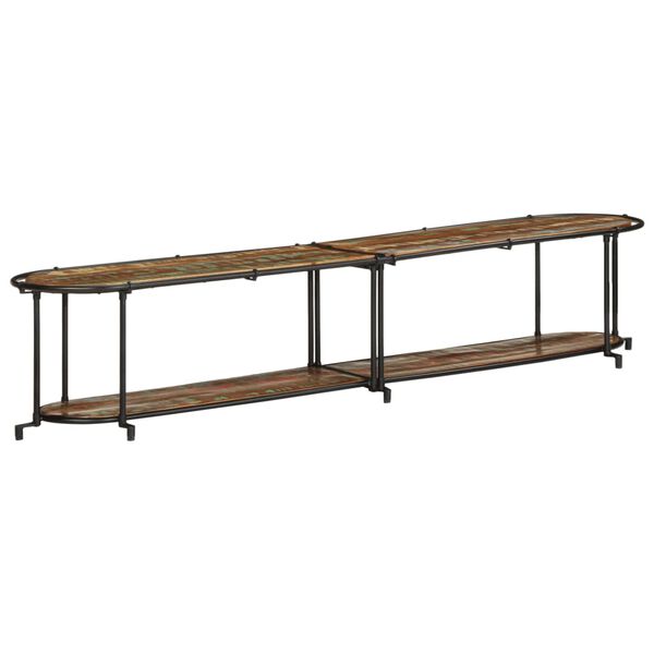 vidaXL TV stolek 200 x 42 x 40 cm masivn&iacute; recyklovan&eacute; dřevo