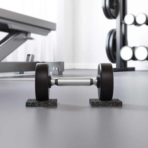 vidaXL Gumov&yacute; v&aacute;lec Čern&aacute; Guma