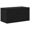 vidaXL Sestava TV skř&iacute;něk N&aacute;stěnn&yacute; 10 pcs Čern&yacute; dub 30,5 x 30 x 90 cm
