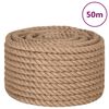 vidaXL Jutov&eacute; lano 50 m dlouh&eacute; 24 mm siln&eacute;