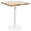 vidaXL Bistro stolek světle hněd&yacute; 60 x 60 cm MDF