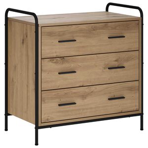 vidaXL Skř&iacute;ň se z&aacute;suvkami Dub artisan 70 x 39,5 x 71 cm