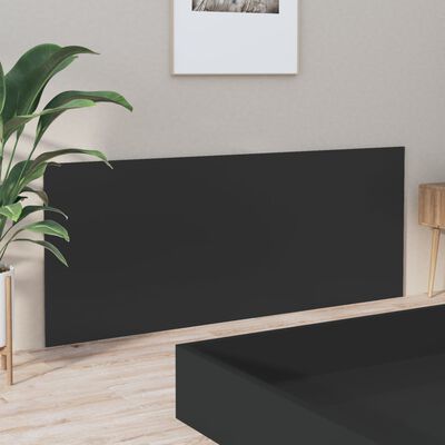 vidaXL Čelo postele černé 200 x 1,5 x 80 cm kompozitní dřevo