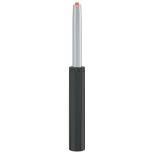 vidaXL Plynov&yacute; p&iacute;st kancel&aacute;řsk&eacute; židle Čern&aacute; 307-447 mm Železo