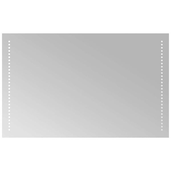 vidaXL Koupelnov&eacute; zrcadlo s LED osvětlen&iacute;m 80x50 cm