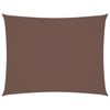 vidaXL Stínící plachta oxfordská látka obdélníková 3 x 6 m hnědá