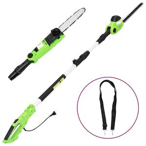 vidaXL 2 v 1 vyvětvovac&iacute; pila / plotostřih 25/41 cm 710/550 W