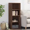vidaXL Skříň highboard hnědý dub 45 x 41 x 124 cm kompozitní dřevo
