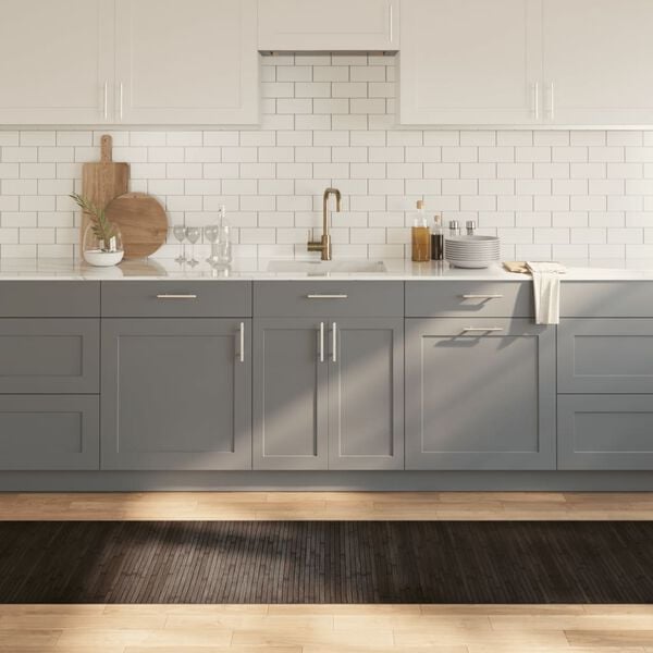 vidaXL Koberec obd&eacute;ln&iacute;kov&yacute; tmavě hněd&yacute; 70 x 400 cm bambus