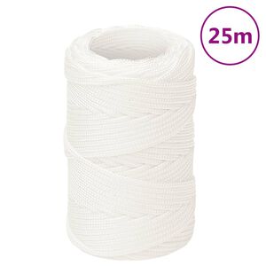 vidaXL Lodn&iacute; lano celob&iacute;l&eacute; 2 mm 25 m polypropylen