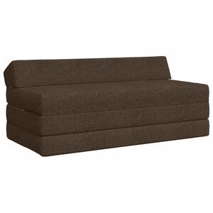 vidaXL Skl&aacute;dac&iacute; pohovka postel Taupe 120 x 60 x 49 cm Textil