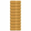 vidaXL Ručn&iacute;ky pro hosty FROGN 10 ks zlat&eacute; 30x50 cm 360 g/m&sup2;