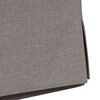 vidaXL J&iacute;deln&iacute; židle 2 pcs Taupe 57 x 67 x 98 cm textil