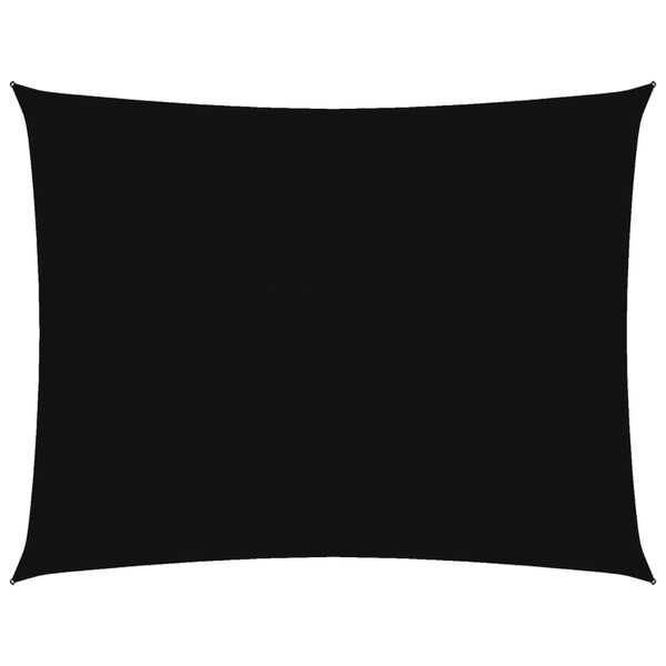 vidaXL St&iacute;n&iacute;c&iacute; plachta oxfordsk&aacute; l&aacute;tka obd&eacute;ln&iacute;kov&aacute; 3,5 x 4,5 m čern&aacute;