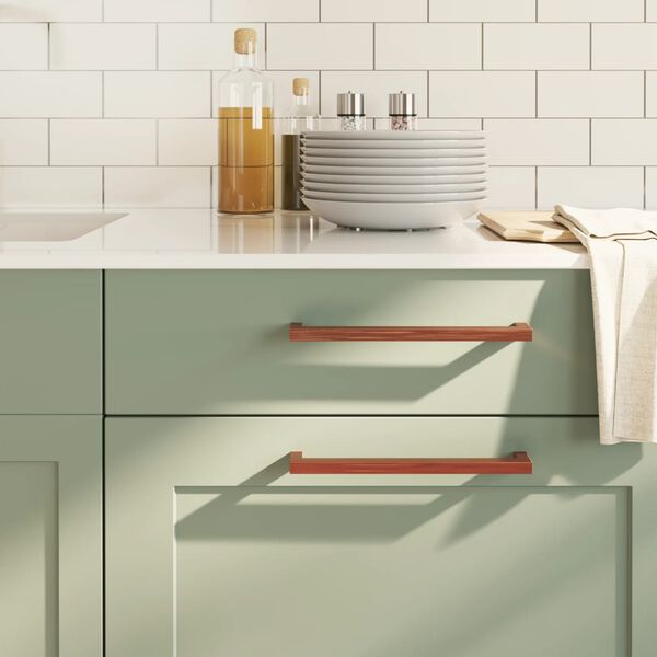 vidaXL N&aacute;bytkov&eacute; &uacute;chytky 20 ks bronzov&eacute; 224 mm nerezov&aacute; ocel