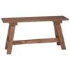 vidaXL lavice Př&iacute;rodn&iacute; 92 x 23,5 x 45,5 cm Masivn&iacute; mahagonov&eacute; dřevo