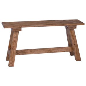 vidaXL lavice Př&iacute;rodn&iacute; 92 x 23,5 x 45,5 cm Masivn&iacute; mahagonov&eacute; dřevo