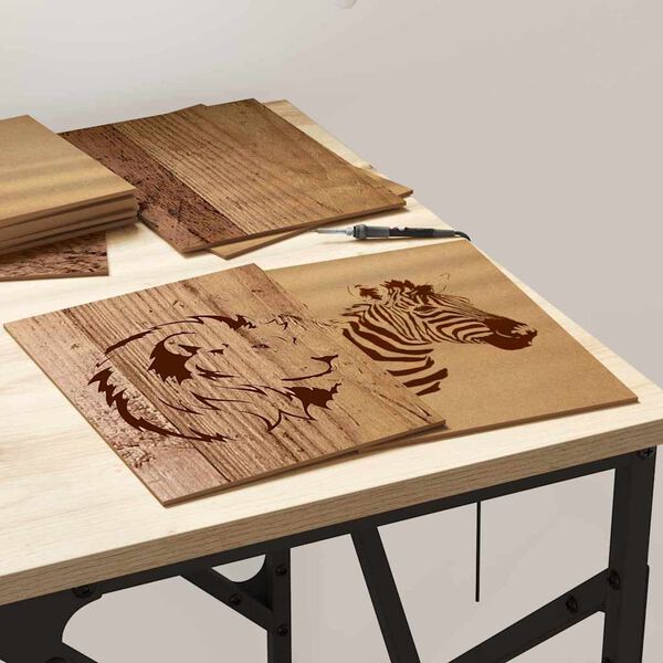 vidaXL Dekoračn&iacute; panely 150 pcs Star&eacute; dřevo 21 x 30 x 0,27 cm