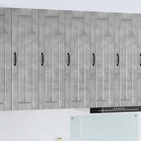 vidaXL Kuchyňsk&aacute; skř&iacute;ň Betonově &scaron;ed&aacute; 30 x 31 x 100 cm kompozitn&iacute; dřevo