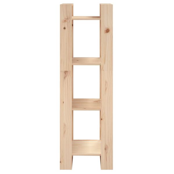 vidaXL Knihovna / dělic&iacute; stěna 41 x 35 x 125 cm masivn&iacute; borovice