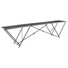 vidaXL Skl&aacute;dac&iacute; tapetovac&iacute; stůl MDF a hlin&iacute;k 300 x 60 x 78 cm