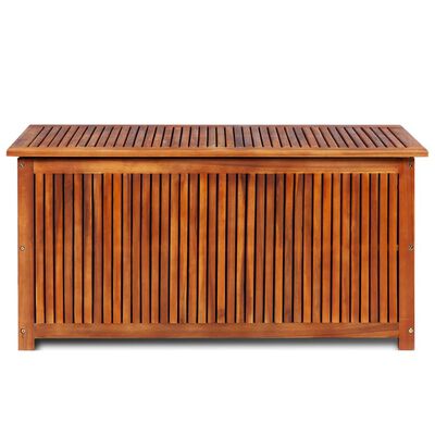vidaXL Zahradní úložný box 117 x 50 x 58 cm masivní akáciové dřevo