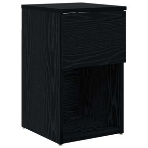 vidaXL Z&aacute;suvka pod postel Čern&yacute; dub 29 x 31,5 x 49 cm Kompozitn&iacute; dřevo