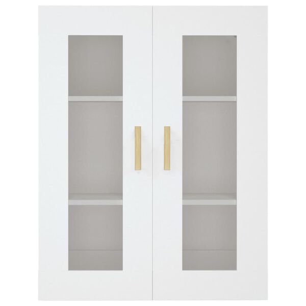 vidaXL Závěsná nástěnná skříňka bílá 69,5 x 34 x 90 cm