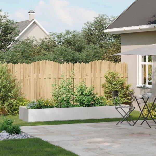 vidaXL Truhl&iacute;k 280x80x40 cm nerezov&aacute; ocel