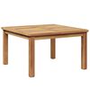 vidaXL Konferenčn&iacute; stolek Hněd&aacute; 60 x 60 x 36 cm Pevn&eacute; teakov&eacute; dřevo