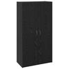 vidaXL Kancel&aacute;řsk&aacute; skř&iacute;ň Čern&yacute; dub 60 x 32 x 115 cm Kompozitn&iacute; dřevo