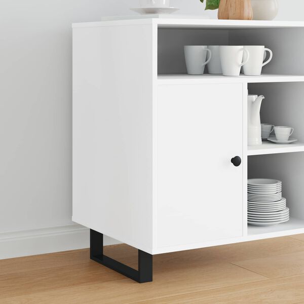 vidaXL N&aacute;bytkov&eacute; nohy 2 pcs Čern&aacute; 311 x 40,5 x 100 mm Železo