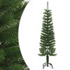 vidaXL Uměl&yacute; &uacute;zk&yacute; v&aacute;nočn&iacute; stromek se stojanem 150 cm PE
