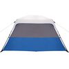 vidaXL Rodinný stan s LED pro 6 osob světle modrý rychloupínací