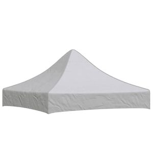 vidaXL Střecha k party stanu 2 x 2 m b&iacute;l&aacute; 270 g/m&sup2;
