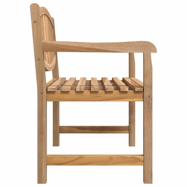 vidaXL Zahradn&iacute; lavice 114 x 59 x 87 cm masivn&iacute; teakov&eacute; dřevo