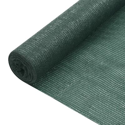 vidaXL Stínící tkanina zelená 3,6 x 25 m HDPE 75 g/m²