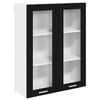 vidaXL Z&aacute;věsn&aacute; skř&iacute;ňka Čern&yacute; dub 80 x 31 x 100 cm Kompozitn&iacute; dřevo