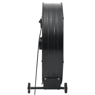 vidaXL Průmyslový bubnový ventilátor 77 cm 240 W černý