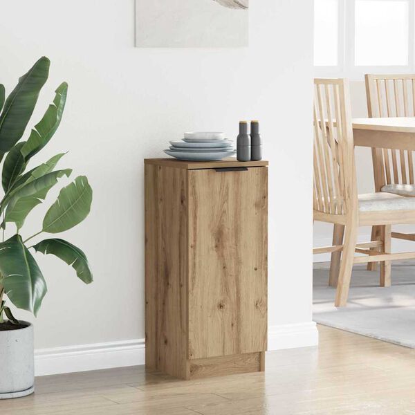 vidaXL Serv&iacute;rovac&iacute; skř&iacute;ň Artisanov&yacute; dub 30 x 30 x 70 cm