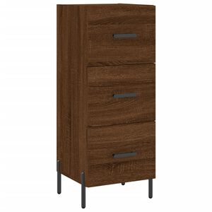 vidaXL Př&iacute;born&iacute;k Hněd&yacute; dub 34,5 x 34 x 90 cm kompozitn&iacute; dřevo