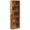 vidaXL Knihovna old wood 60 x 30 x 189 cm kompozitn&iacute; dřevo