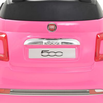 vidaXL Dětské autíčko Fiat 500 růžové