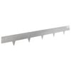 vidaXL Okraj tr&aacute;vn&iacute;ku 10 ks 100 x 12 cm Stainless Steel Stř&iacute;brn&aacute;