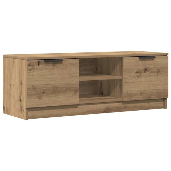 vidaXL TV skř&iacute;ňka dub artisa 102 x 35 x 36,5 cm kompozitn&iacute; dřevo