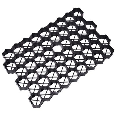 vidaXL Zatravňovací dlaždice 16 ks černé 60 x 40 x 3 cm plast