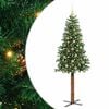 vidaXL &Uacute;zk&yacute; v&aacute;nočn&iacute; stromeček s 300 LED diodami Zelen&aacute; 180 cm