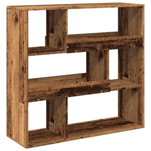 vidaXL Knihovna / dělic&iacute; stěna old wood 100 x 33 x 94,5 cm