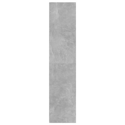 vidaXL Knihovna / dělicí stěna betonově šedá 40 x 30 x 135 cm